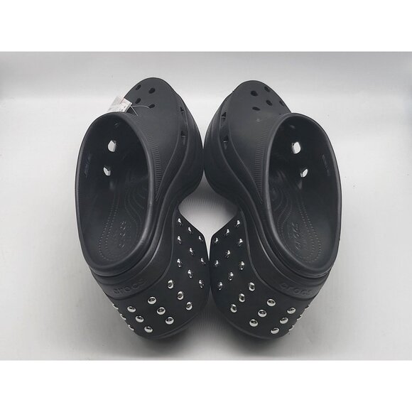 Crocs Siren Studded Heel Clog Black Mens Size 12 Mens 209017 001 - Picture 5 of 10